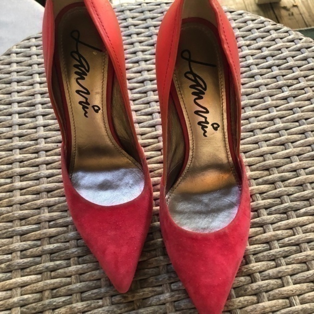 Lanvin Red Heels size fr 35 (fits eu 36, us 6.0)